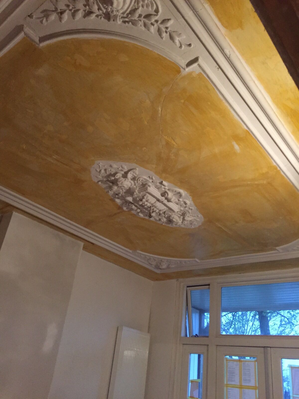 Sierplafond herstel